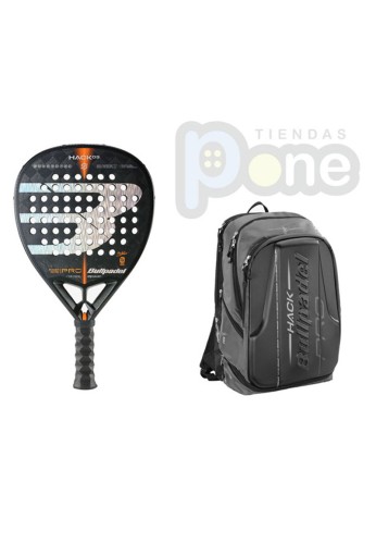 Pack pala Hack 03 + Mochila Bullpadel Hack 22