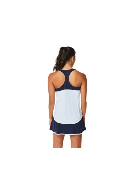 Camiseta Asics WOMEN COURT TANK celeste