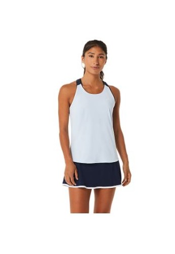 Camiseta Asics WOMEN COURT TANK celeste