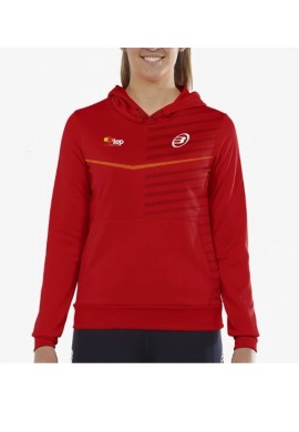 SUDADERA BULLPADEL FILOGE ROJO FEP