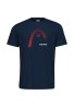 CAMISETA HEAD CLUB CARL T-SHIRT M AZUL