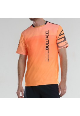 Camiseta Bullpadel Nauru 23 Naranja
