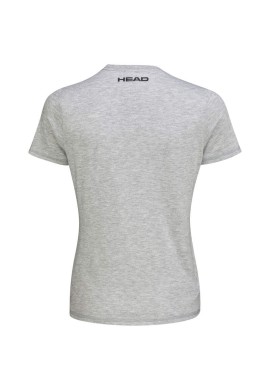 CAMISETA HEAD CLUB LARA T-SHIRT WOMEN GRIS