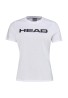 CAMISETA HEAD CLUB BASIC T-SHIRT WOMEN BLANCA