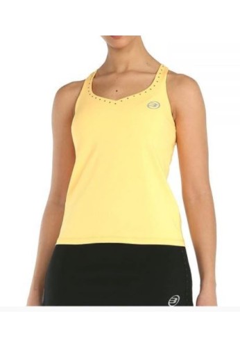 CAMISETA BULLPADEL PUQUI AMARILLO MUJER