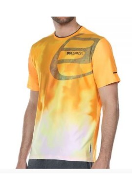 Camiseta Bullpadel ARNAJU Mandarina Fluor