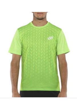 CAMISETA BULLPADEL CARTAMA VERDE ACIDO