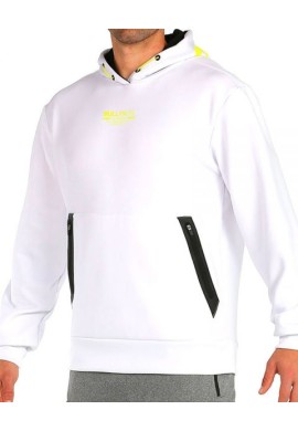 SUDADERA BULLPADEL LEZ BLANCO NEGRO