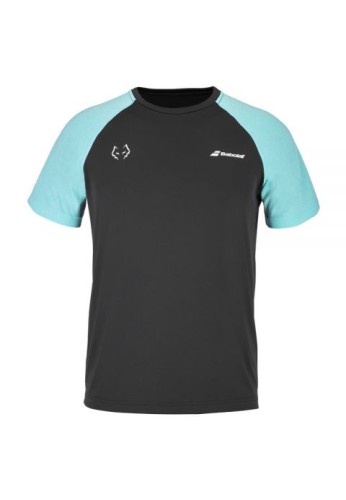 CAMISETA BABOLAT CREW NECK TEE LEBRÓN NEGRO