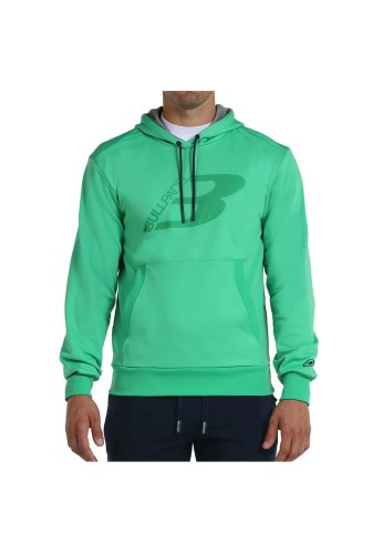 SUDADERA BULLPADEL NOCLA VERDE VIBRANTE