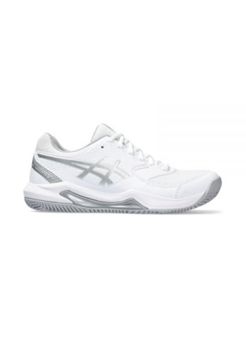 Zapatillas Asics Gel Dedicate 8 Clay Blanco Plata Mujer