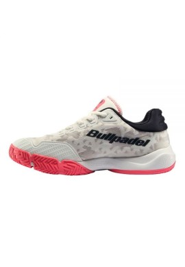 Zapatillas Bullpadel Flow 24V en color blanco para mujer