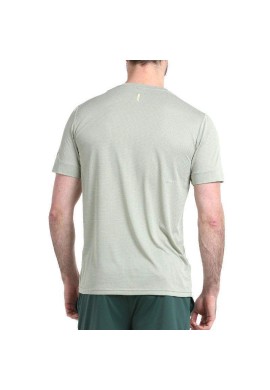 Camiseta Bullpadel Aireo Verde Oliva Bicolor