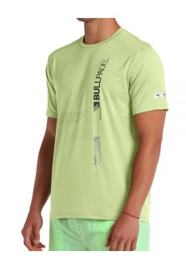 Camiseta Bullpadel Adive Amarillo Azufre Fluor