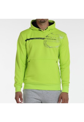 sudadera de pádel Bullpadel Baiona verde vibrante