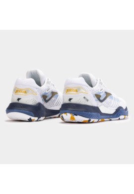 Zapatillas Point Men 24 pista dura hombre blanco azul