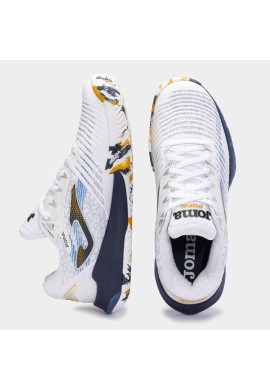 Zapatillas Point Men 24 pista dura hombre blanco azul