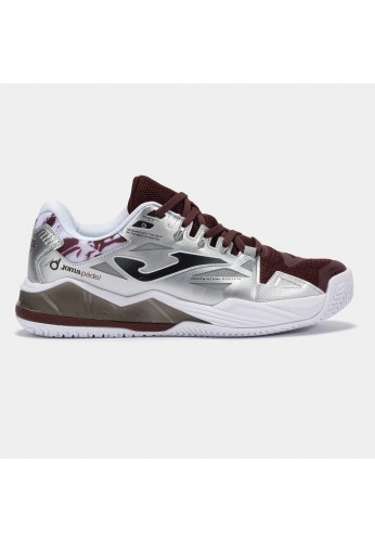 Zapatillas de Pádel Spin 2512 Granate Hombre