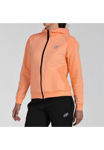 Bullpadel Sudadera con cremallera Bemol Albaricoque
