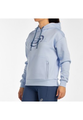 Bullpadel Sudadera con capucha Befas Celeste