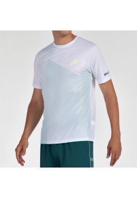 Bullpadel Camiseta de manga corta Lagar Blanco