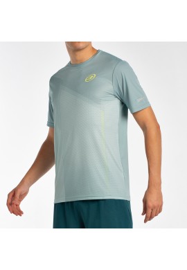 Bullpadel Camiseta de manga corta Lagar Verde Azulado