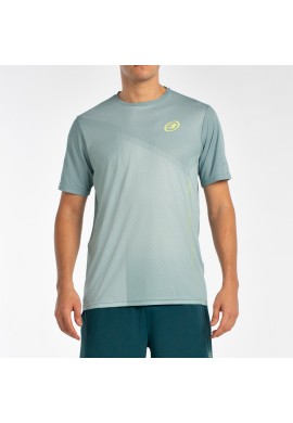 Bullpadel Camiseta de manga corta Lagar Verde Azulado