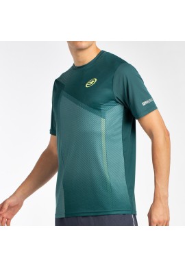 Bullpadel Camiseta de manga corta Lagar Verde Oscuro
