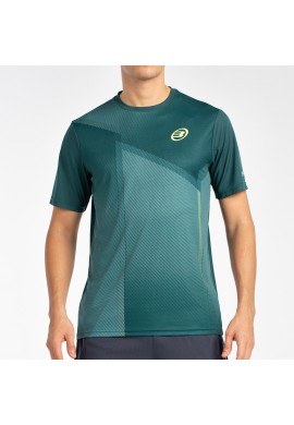 Bullpadel Camiseta de manga corta Lagar Verde Oscuro