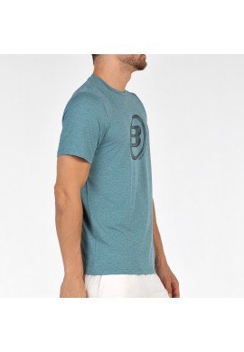 Bullpadel Camiseta de manga corta Lande Verde Azulado