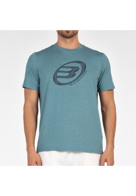 Bullpadel Camiseta de manga corta Lande Verde Azulado