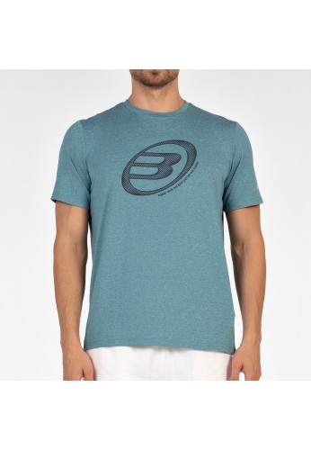 Bullpadel Camiseta de manga corta Lande Verde Azulado