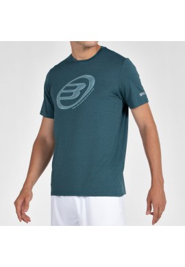 Bullpadel Camiseta de manga corta Lande Verde Oscuro