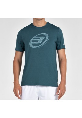 Bullpadel Camiseta de manga corta Lande Verde Oscuro