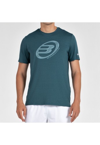 Bullpadel Camiseta de manga corta Lande Verde Oscuro