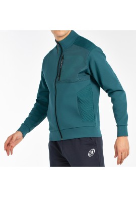 Sudadera Bullpadel Breen Verde Oscuro