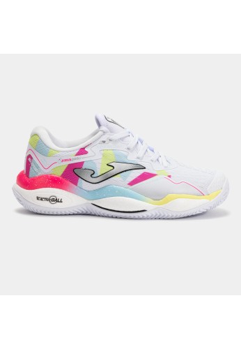 Zapatillas Smash Lady 25 clay mujer blanco