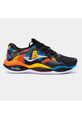 Zapatillas Smash Men 25 clay hombre negro rojo naranja