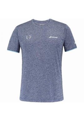 Camiseta Babolat Juan Lebron Azul Blanco