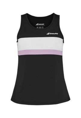 Camiseta sin mangas Babolat Negro Mujer