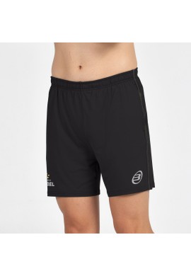 Bullpadel Pantalones cortos Preux Negro