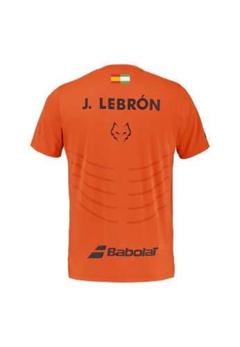Babolat Camiseta de manga corta Replica lebron Naranja