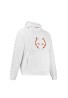 Sudadera Babolat Hood Sweat Juan Lebrón 26 Blanca