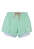 Padel Short Mujer Babolat Verde pastel