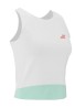 Camiseta Babolat Perf Tank Mujer blanca