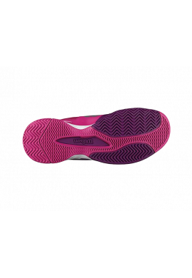 Zapatillas Wilson RUSH PRO JR fiesta pink wil/dark plum/clem