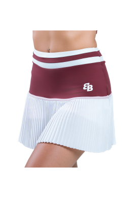Falda Bordeaux BB