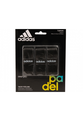 Blister Overgrips Adidas 3 Unidades negro