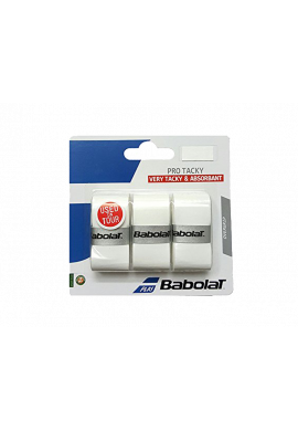 Blister Babolat PRO TACKY 3 Unidades blanco