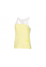 Camiseta Babolat RACEBACK PERFORMANCE amarilla y blanca